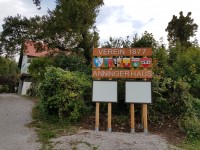 Infotafel beim Anningerhaus