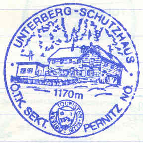 Stempel Unterberg Schutzhaus