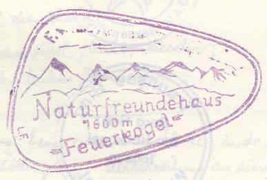 Stempel Naturfreundehaus Feuerkogel