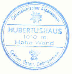 Stempel Hubertushaus