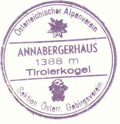Stempel Annabergerhaus