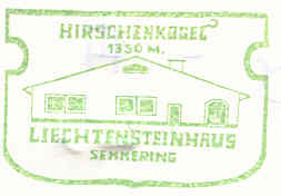 Stempel Liechtensteinhaus